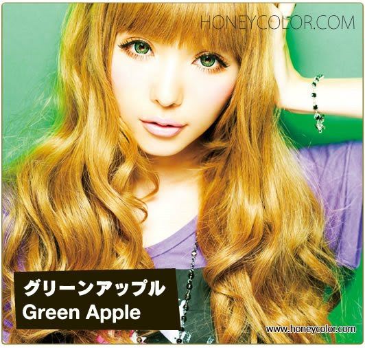 Circle Lens Verde Geo Bambi Apple