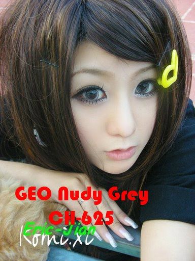 Circle Lens Cinza Geo Nudy