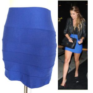 Estilo da celebridade bandage bodycon painel de mini-saias S