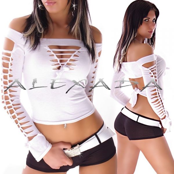 bluza top  branco