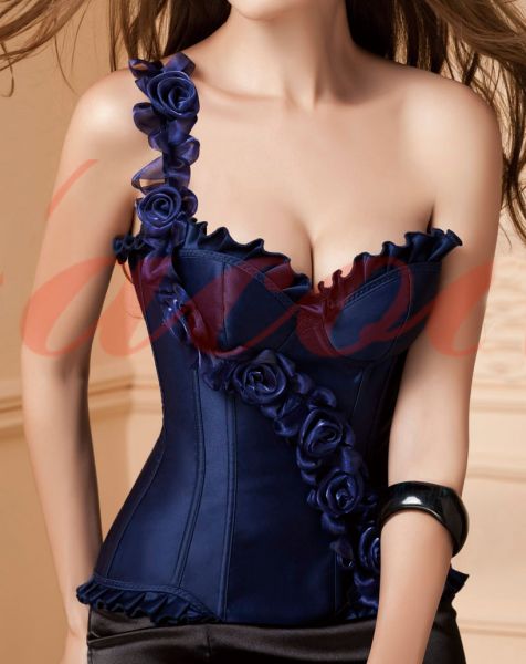 corset top Azul