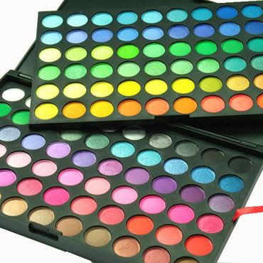 Nova Pro 120 Color Eyeshadow Palette de maquiagem dos olhos